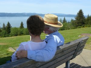 Elderly couple