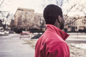 black man