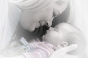 mother, newborn baby