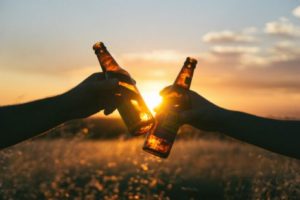 Drinking, beer