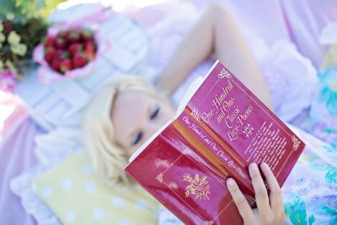 reading books
