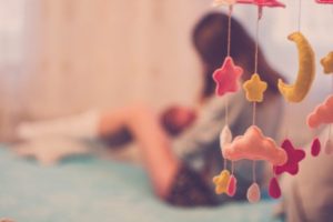 Baby breastfeeding