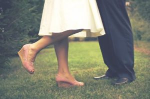 Couple kissing