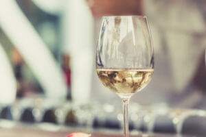 Glass of wine