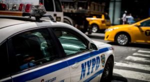 NYPD police cruiser