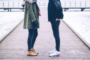 Millennial couple