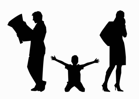 Child in middle of divorce