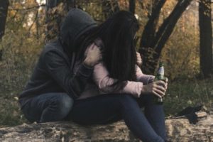 Depressed women