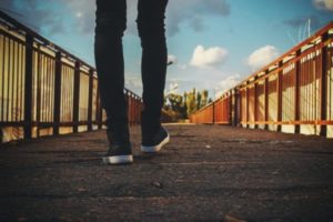 Person walking