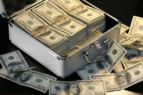 Cash in a box