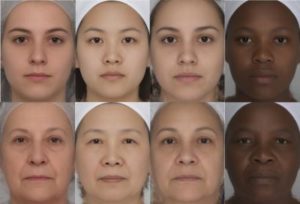 Facial contrast