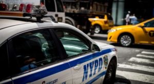 NYPD cruiser in NYC