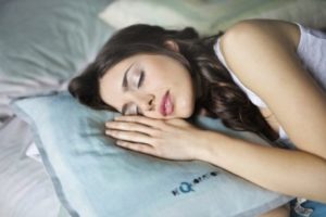 Woman sleeping