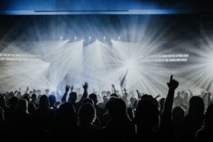 Fans at concert
