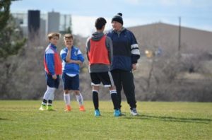 Soccer coach