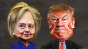 Clinton Trump