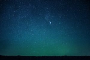 Stars in outer space