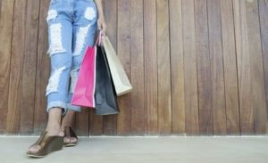 Woman shopping