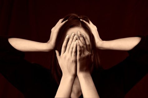 Woman feeling ashamed
