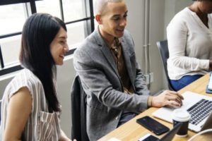 Office workers