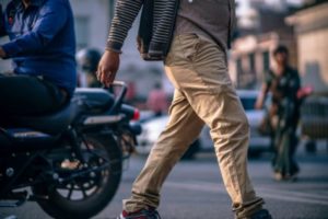 Person walking
