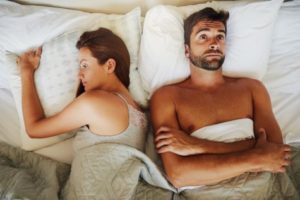 Couple in bed