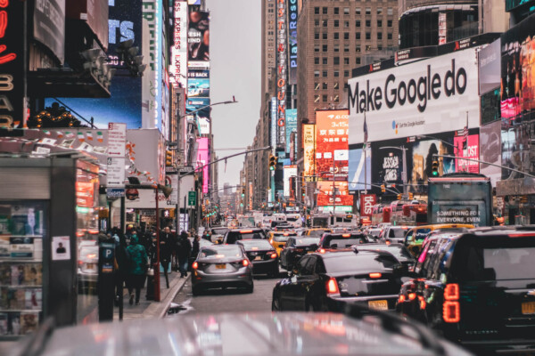 Times Square traffic