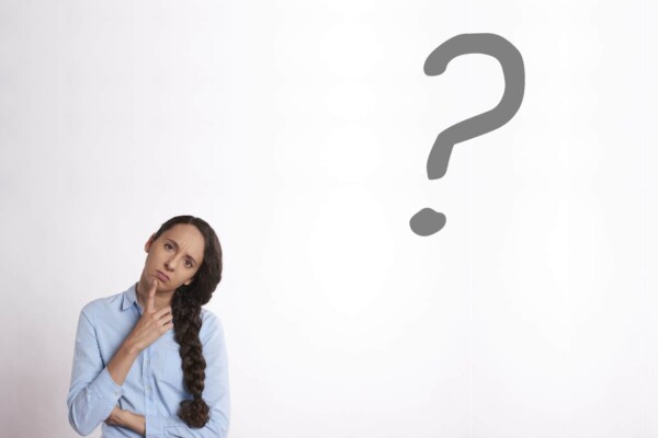 Confused woman