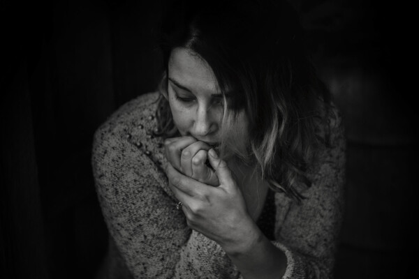 Woman alone