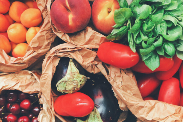 Fruits and vegetables