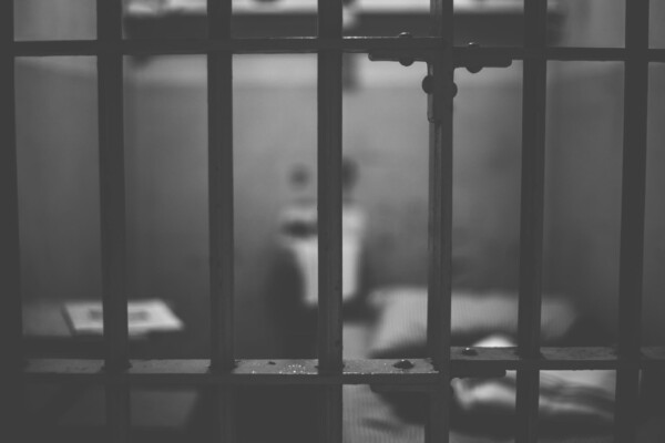 Jail or prison cell