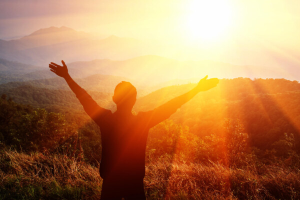 Person having religious experience