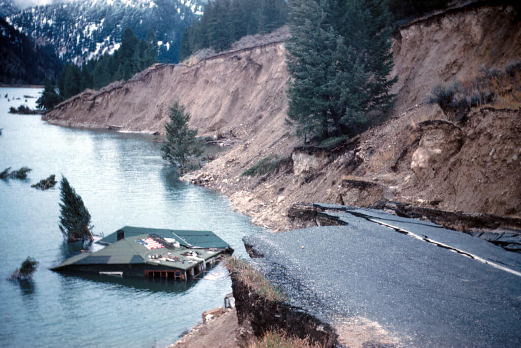 Yellowstone National Park 1959 Earthquake