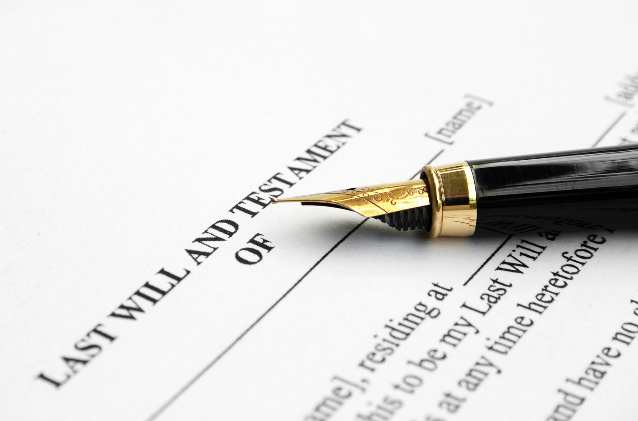 Last will and testament