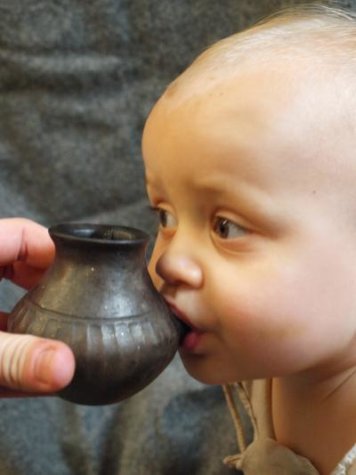 Prehistoric baby bottle