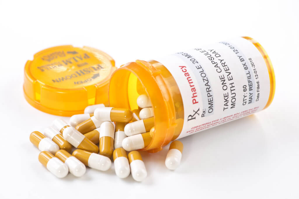 Omeprazole - medication for heartburn or acid reflux