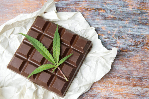 Marijuana chocolate bar
