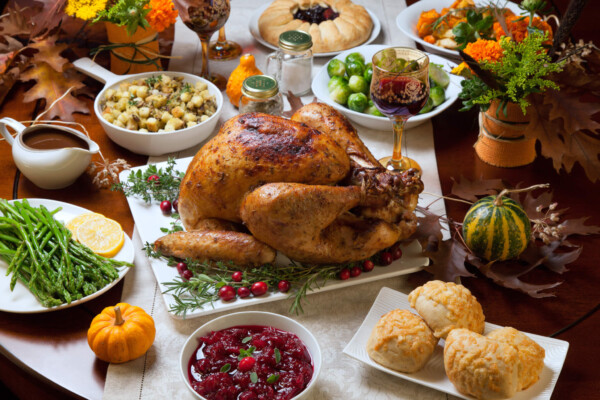 Thanksgiving turkey dinner