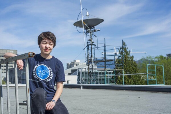 UBC astronomy student Michelle Kunimoto