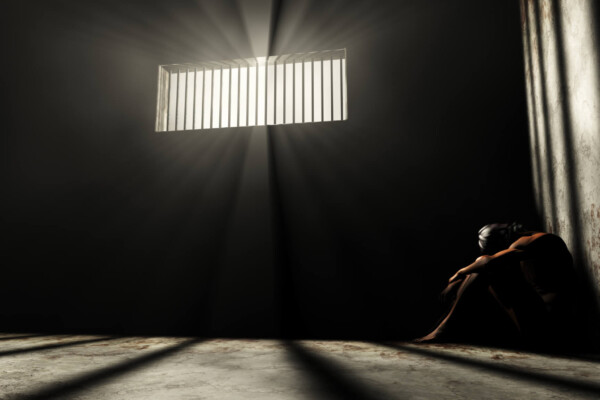 Inmate in solitary confinement