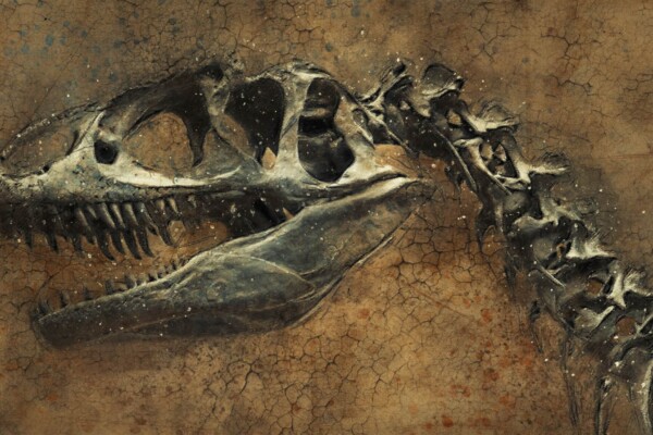 Dinosaur bones