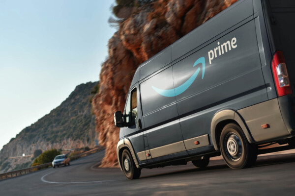 Amazon Prime delivery van