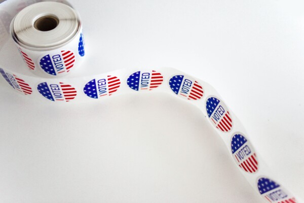 "I Voted" stickers