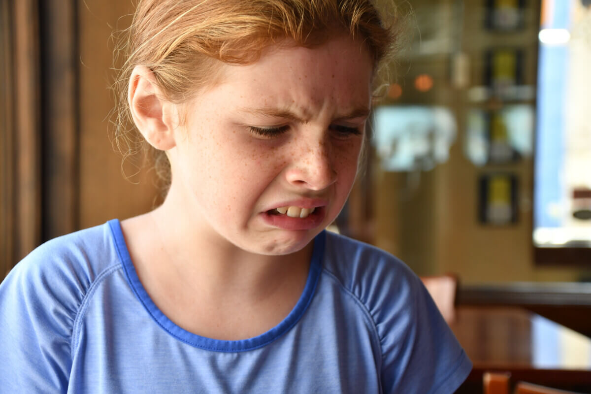 Girl Grossed Out