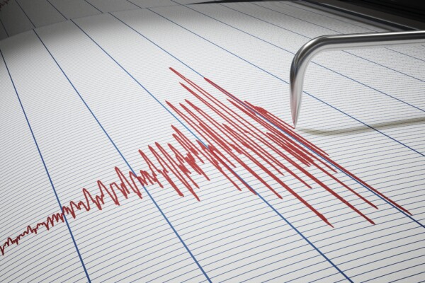 Earthquake seismograph