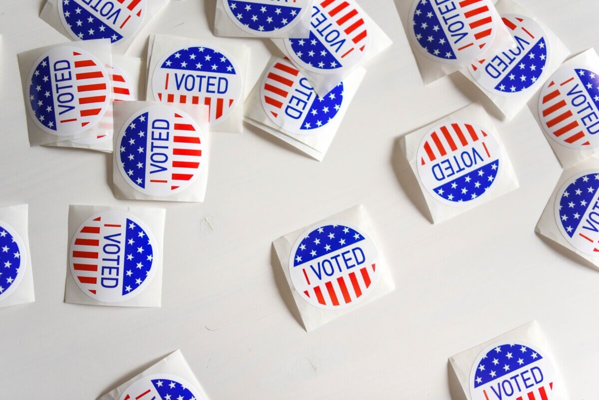'I Voted' Stickers From Election Day Poll Places
