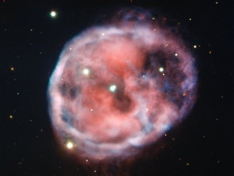 Skull Nebula Space