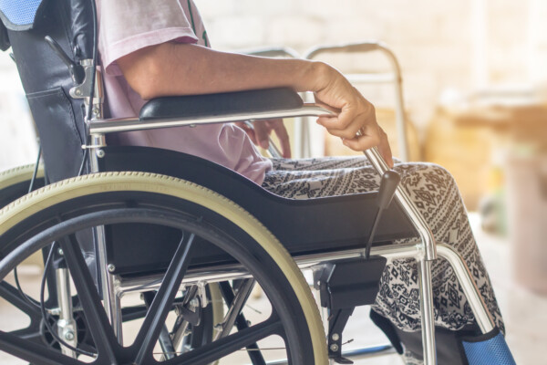 Person in wheelchair