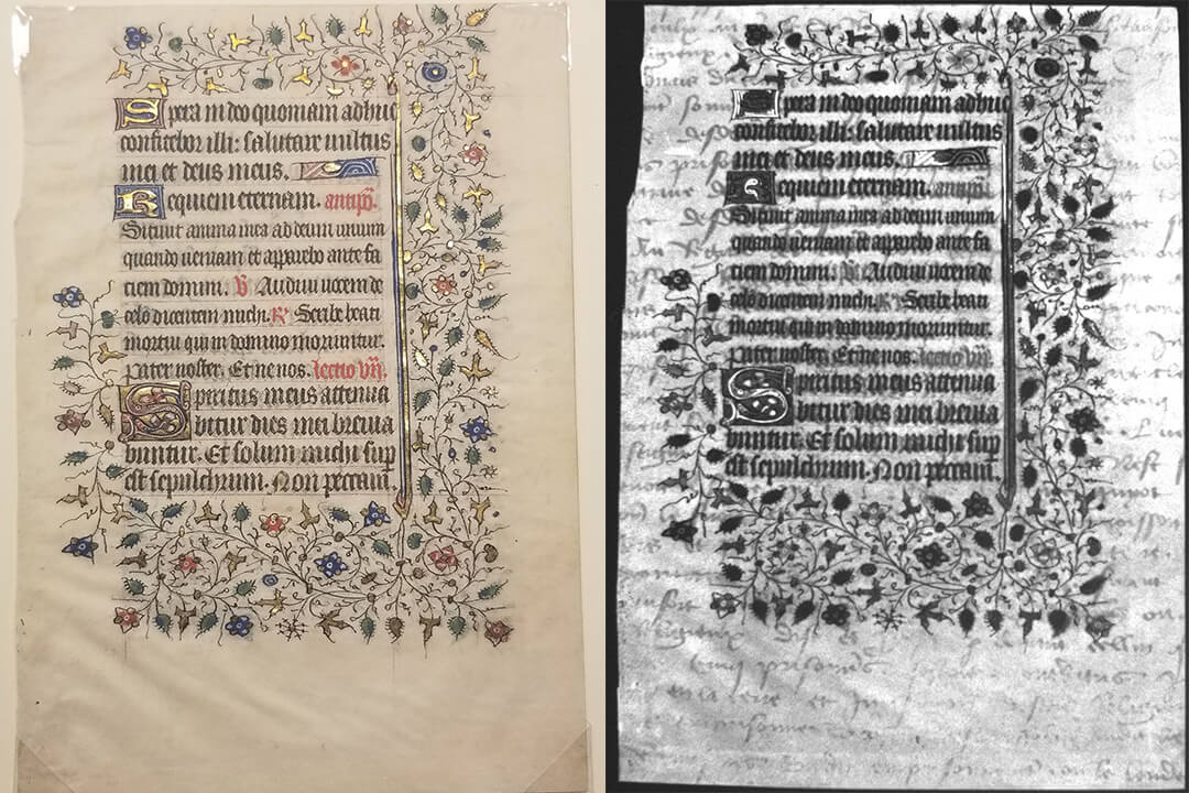 Hidden Text Manuscript