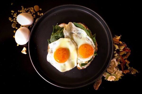 Sunny side up eggs